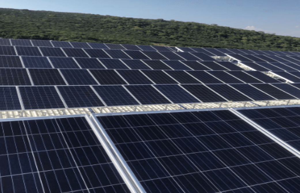Agrícola PROEXIN S.A de C.V, Tanhuato, Mich. 109.14 kWp, 428 paneles solares.